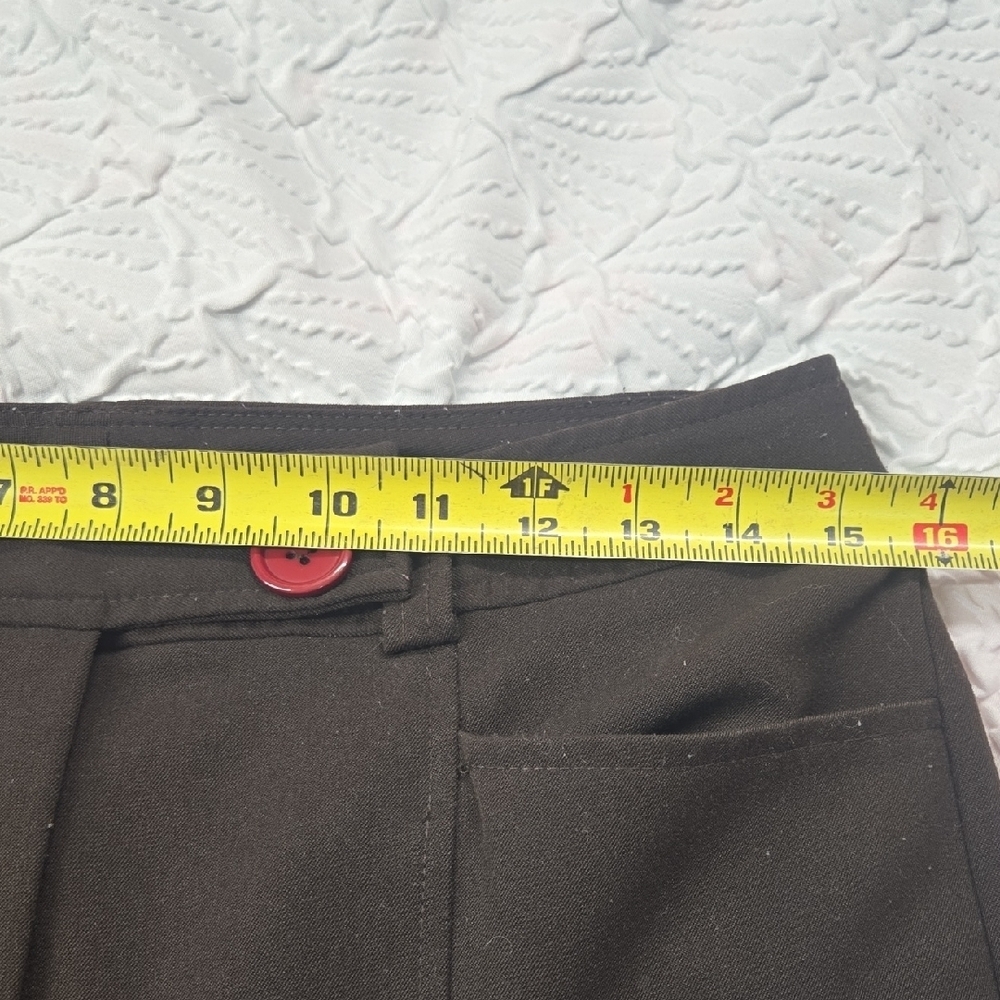 Trendy Brown Dress Pants - Picture 4 of 8